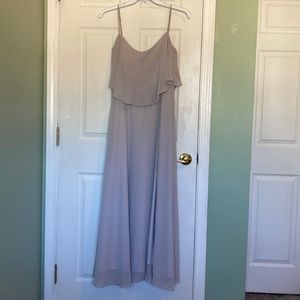 Kennedy Blue Ella Silver Bridesmaids Dress Size 12